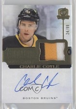 2022-23 Upper Deck The Cup Signature 24/99 Charlie Coyle #SP-CC Patch Auto 0o5t