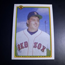 1990 Bowman - Roger Clemens #268 Boston Red Sox