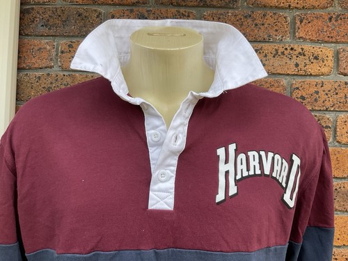 HARVARD Genuine Mens Rugby Style Polo # Sz: L - Bild 2 von 8
