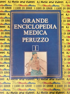 Libro book spillato GRANDE ENCICLOPEDIA MEDICA PERUZZO 1 1976 (SG11)