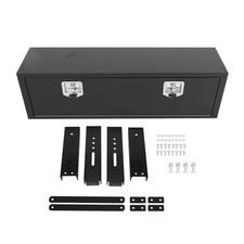 48 X 12 X 14 Iron Tool Box Pickup Truck Storage Heavy Duty W Mounting Brackets 48 X 12 X 14 Iron Tool Box Pickup Truck Storage Heavy Duty W Mounting Brackets