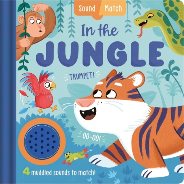In The Jungle: Interactive, sound book for toddlers-Early learning book-NEW!! - Image 2