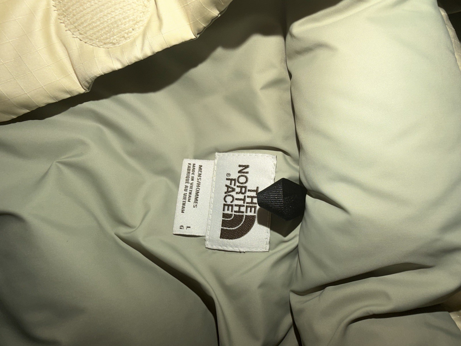 The North Face Hooded Insulated Heavyweight Long Parka Jacket Beige Men's L thumbnail 3