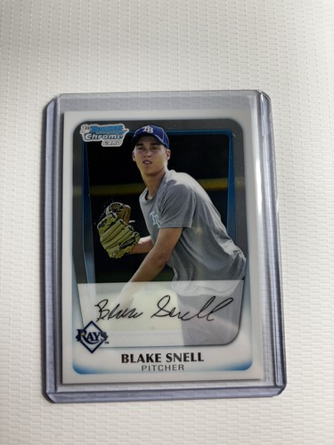 Blake Snell #BDPP52 2011 Bowman Chrome Draft Picks & Prospects card
