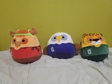 World Cup 2026 Mascot Squishmallow Plush Set of 3 New