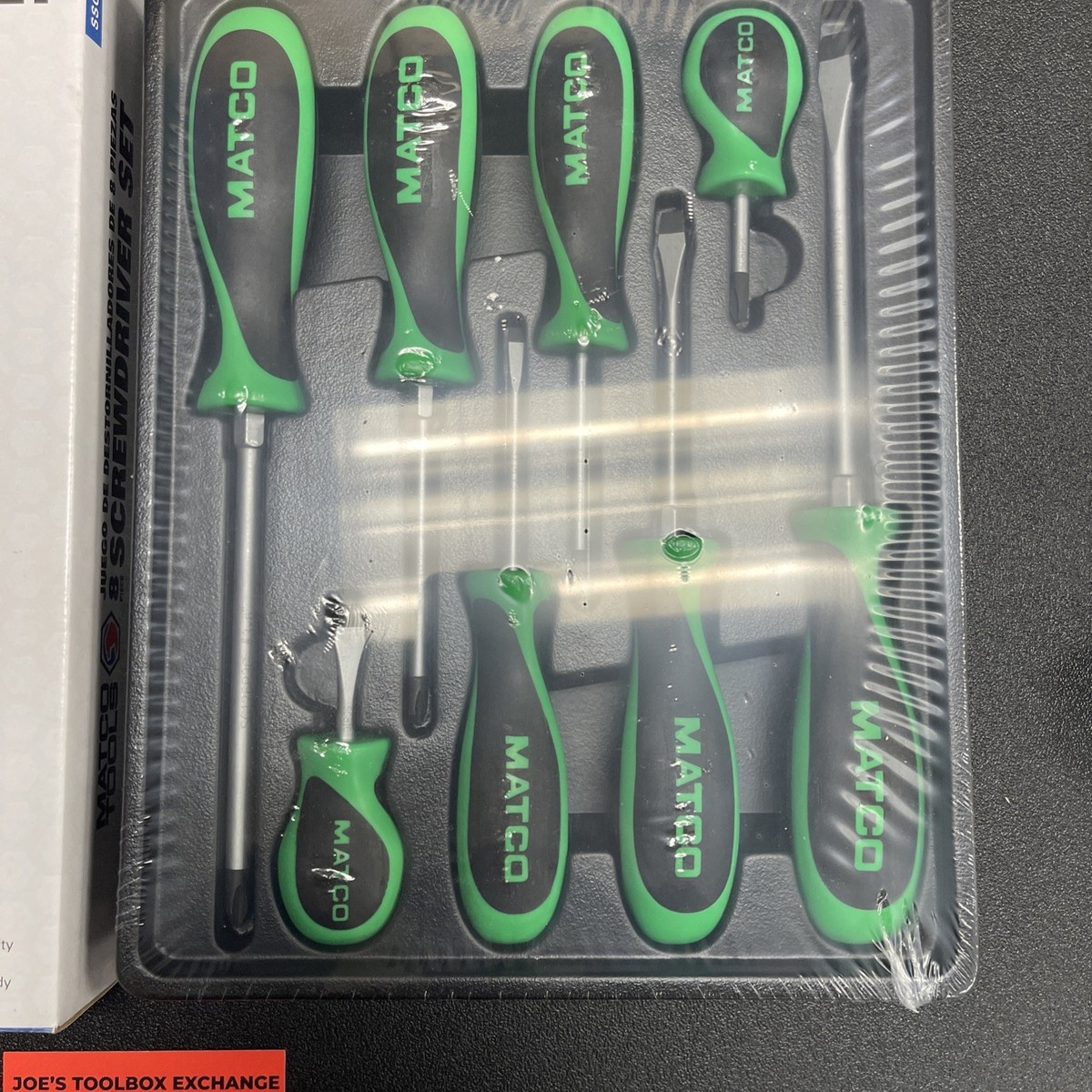 BRAND NEW (GREEN) Matco Tool 8 piece screwdriver set SSG8C | eBay