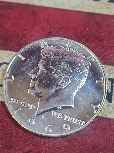 1969-S Gem Kennedy Half Dollar 40% Silver Proof Coin FAST FREE SHIPPING