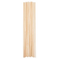 20 Pcs Lightweight Bamboo Rods Thin Sticks for Kite Crafting Repair Materials