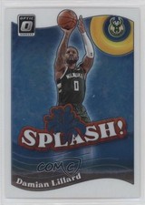 2023-24 Panini Donruss Optic Splash! Damian Lillard #4 1c0v