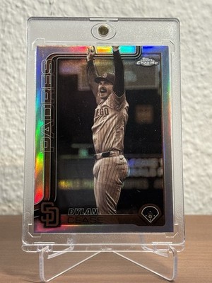 2025 Topps Chrome Dylan Cease #212 Sepia Refrector San Diego Padres