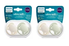 Philips Avent Ultra Air Pacifier 4 Pack 0-6 Months