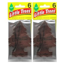 Little Trees Leather Air Freshener   Long-Lasting Scent, 12 Count