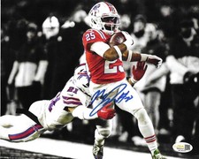 Marcus Jones New England Patriots Autographed Signed 8x10 Photo JSA Holo-