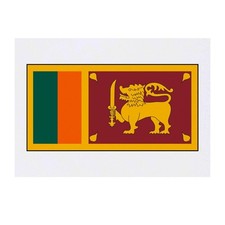'Sri Lanka Flag' Temporary Tattoos / Transfers TO00030723 