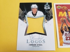 Jordan Staal Penguins 2007 - 2008 UD The Cup Limited Logos Blank Back