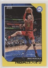 2018-19 Panini NBA Hoops Yellow Mike Muscala #51 0k4