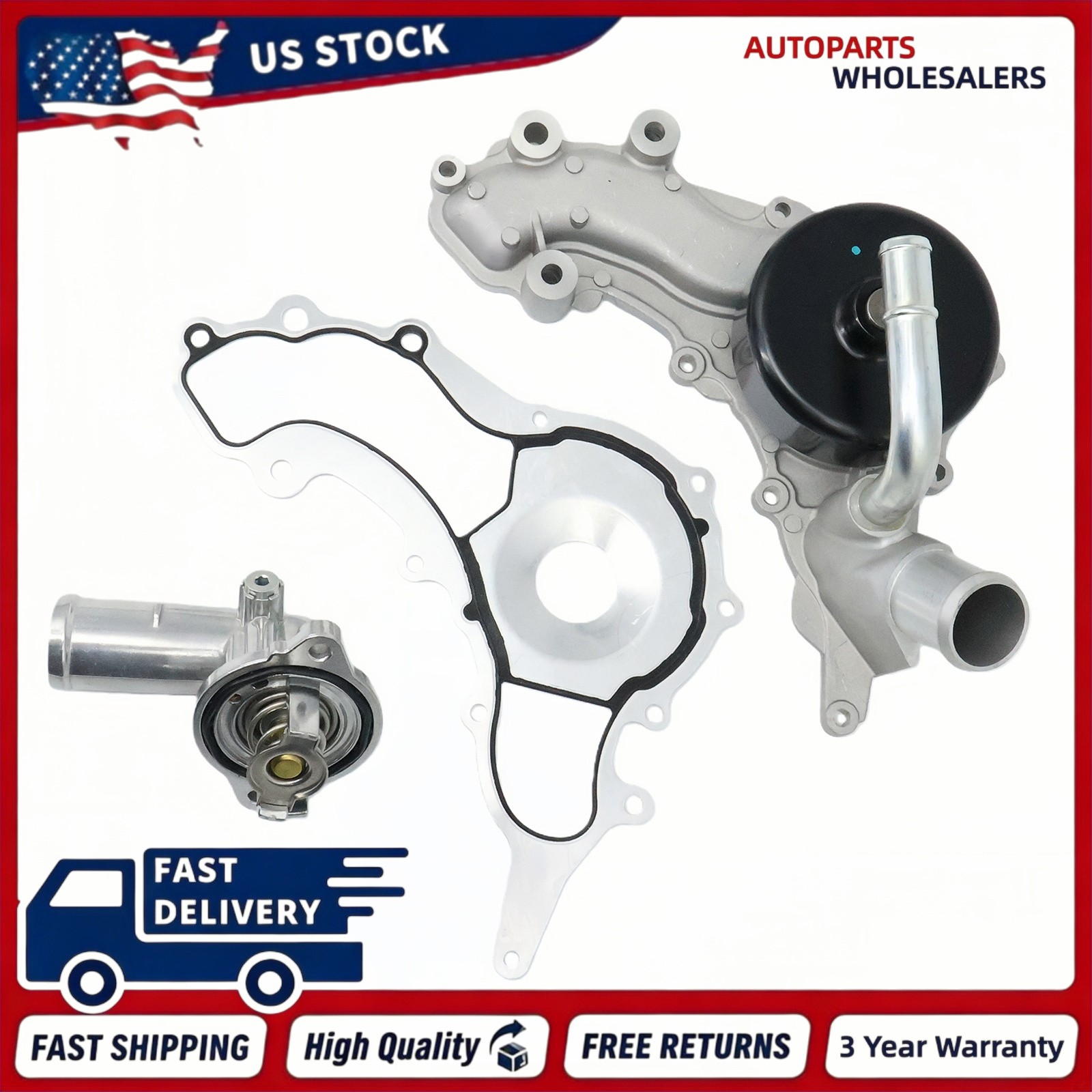 Maserati Ghibli S Q4 2013-2016 Water pump