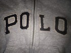 POLO RALPH LAUREN Zip Up Jacket Hoodie Size 2T   Gray Toddler  — photo 3