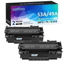 Compatible Toner Cartridge Replacement for HP 49A Q5949A 53A Q7553A (Black, 2...