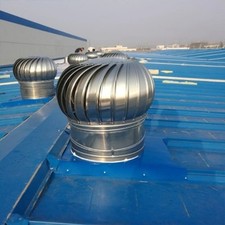 Stainless Steel Roof Ventilator Wind Turbines Air Vent Attic Ventilator 110Mm Pi