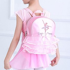 Girls Ballet Dance Backpack Sweet Cute Dance Bag for Travel  Latin Dancing
