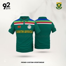South Africa cricket 1992 ODI World Cup retro classic memorabilia polo shirt