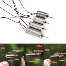 DC3.7V 40000-50000rpm-612 614 716 Hollow Cup Motor-Coreless-Motor For RC HM New