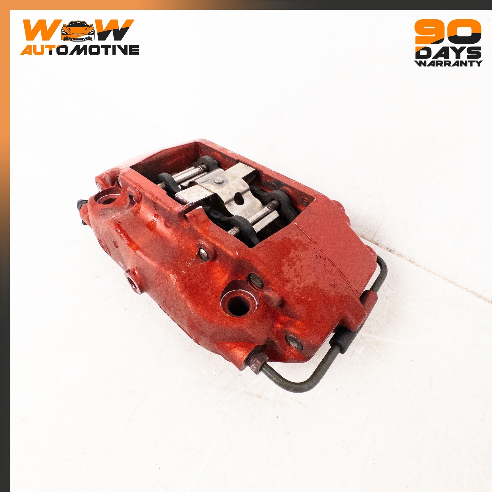 03-19 MASERATI GRANTURISMO S REAR RIGHT LEFT BRAKE CALIPER ASSEMBLY RED SET OEM