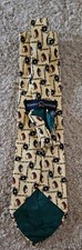 Tommy Hilfiger Fly Fishing 100% Silk Tie Necktie Made in USA