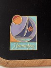 Rare 1992 America”s Cup Challenger Red Star Leningrad Yacht Club Pin Box Set — photo 3