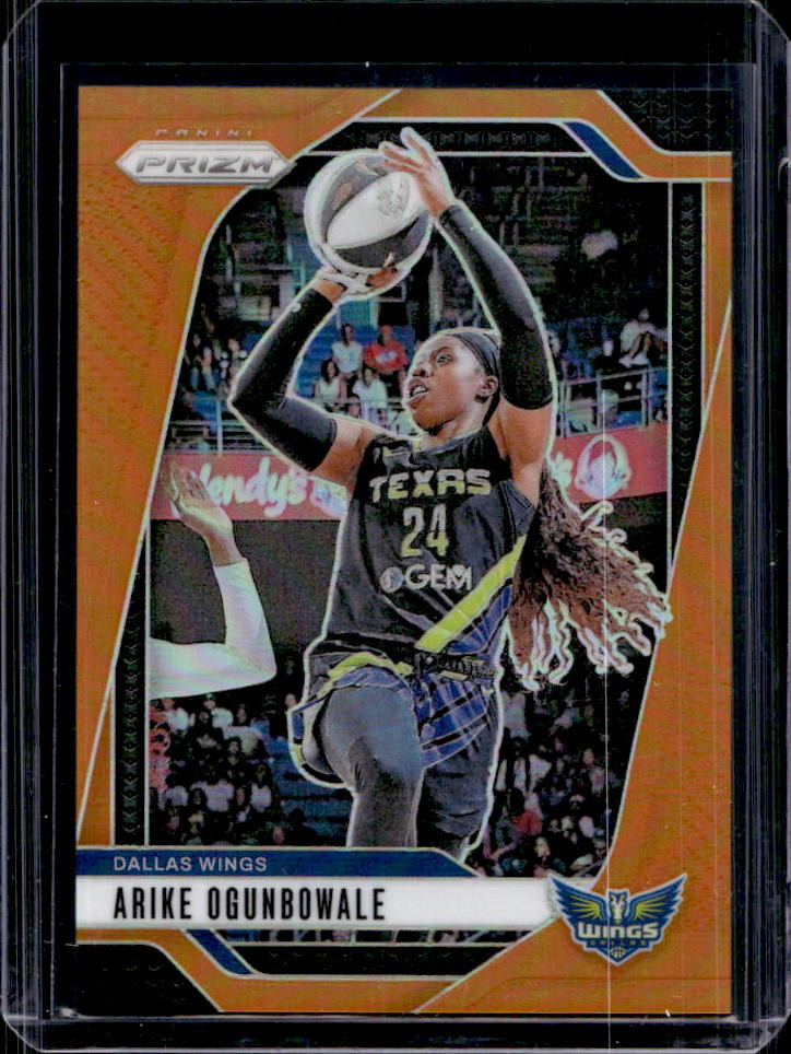 2024 Panini WNBA Prizm Arike Ogunbowale Orange #55/99