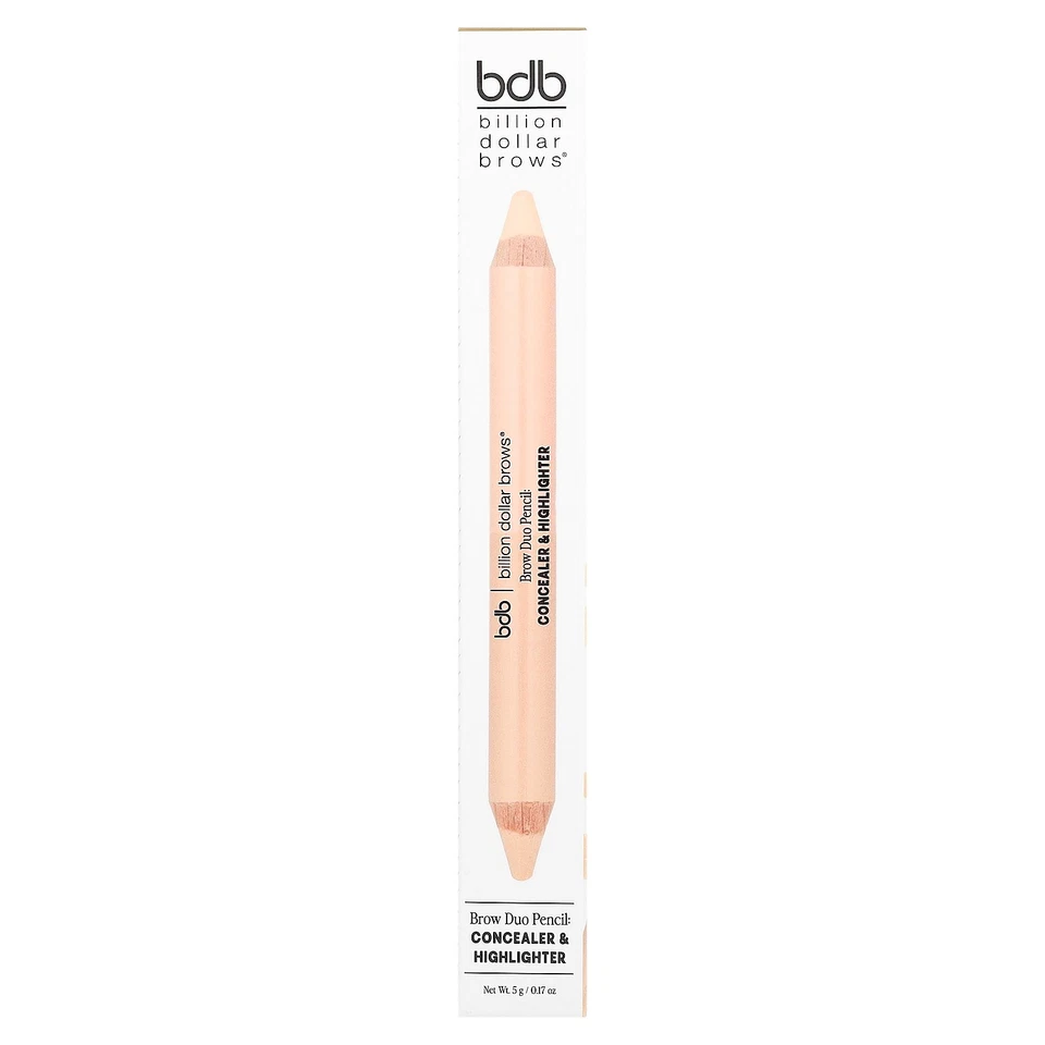 Billion Dollar Brows, Brow Duo Pencil, Concealer & Highlighter, 0.17 oz (5 g) - Image 2 of 4