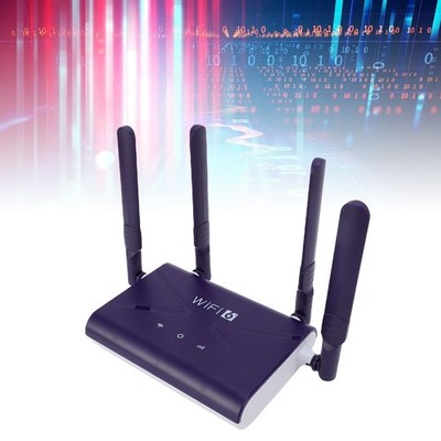 WiFi6 Wireless Router 300Mbps 4G 5G CPE LTE Router W/SIM Card Slot 4Antennae BAK