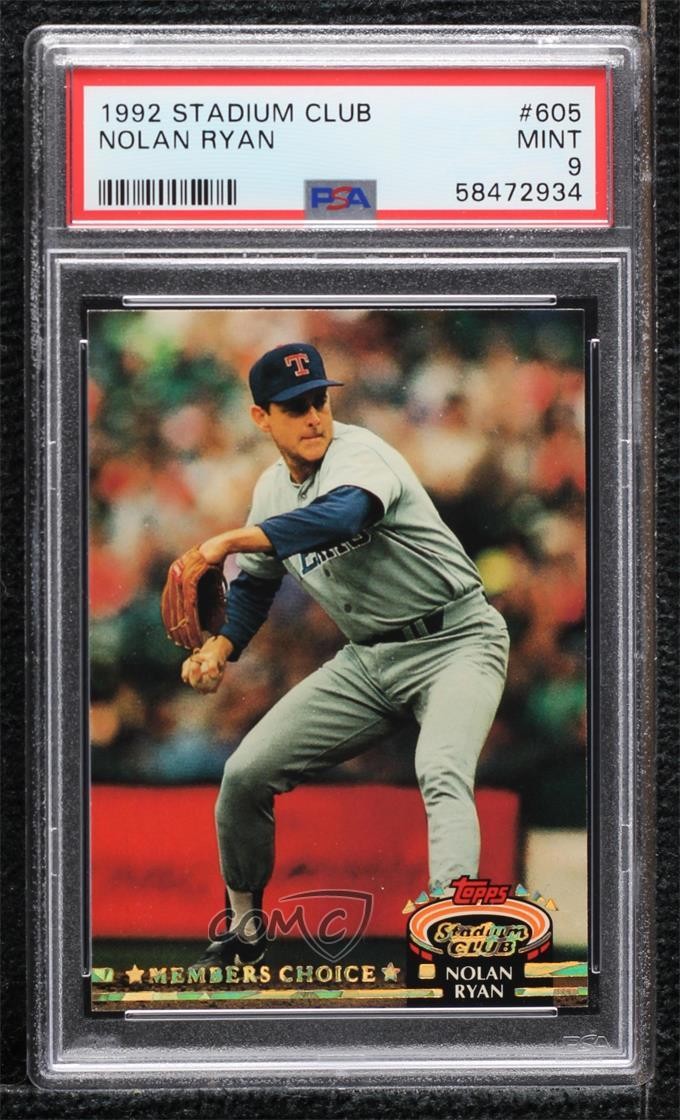 Topps Nolan Ryan front