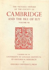 C. R. Elrington A History of the County of Cambridge and the Isle of Ely (Relié)