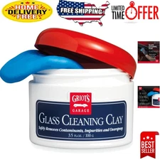Versatile 3.5oz Car Glass Cleaning Clay – Ideal for Windshields & Shower Doors