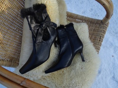 Stuart Weitzman Damen - Stiefel    schwarz Leder   37,5