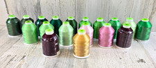 Coats  Clark Machine Embroidery Thread Lot of 18