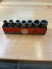 Mac Tools Sae Universal Swivel Impact Socket Set 38 Drive 6 Point Usa
