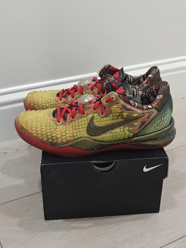 Size 9 - Nike Kobe 8 iD Gold Red Shoes Mens Custom - Picture 8 of 11