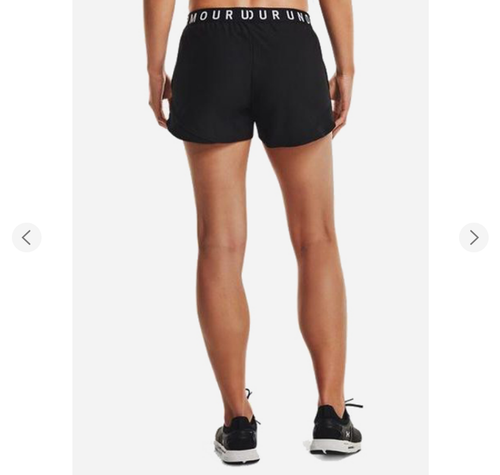 Size XL Women's Play Up 3.0 Shorts Black / white SHORT MUJER - Picture 6 of 7