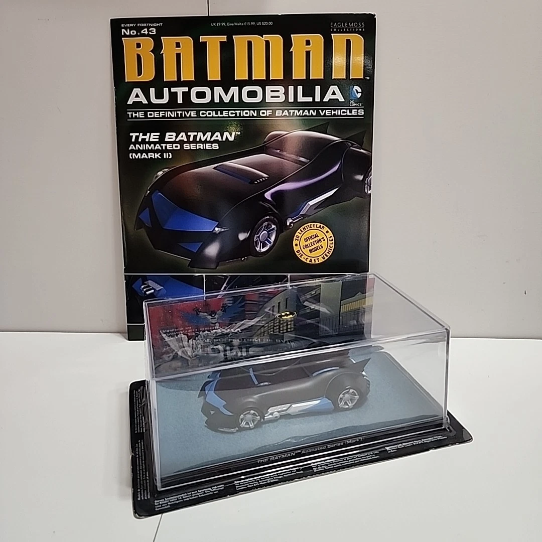 LA BATMOBILE DE Batman Forever Le Film 1995 1/43 Eaglemoss Voiture