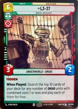 L3-37 - 2025 STAR WARS UNLIMTED #LAW 63/264