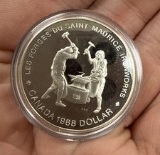 1988 Canada Silver Dollar #3631