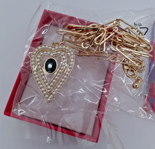 Heart PIA Necklace Gold-tone by Avon NEW in Gift Box