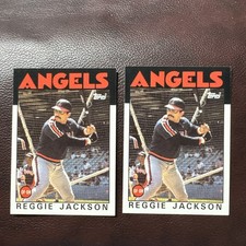 1986 Topps - Reggie Jackson #700 (2)