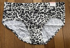 Plus Size 14/16 Lane Bryant Cacique Comfort Bliss Hipster Cream Cheetah Leopard