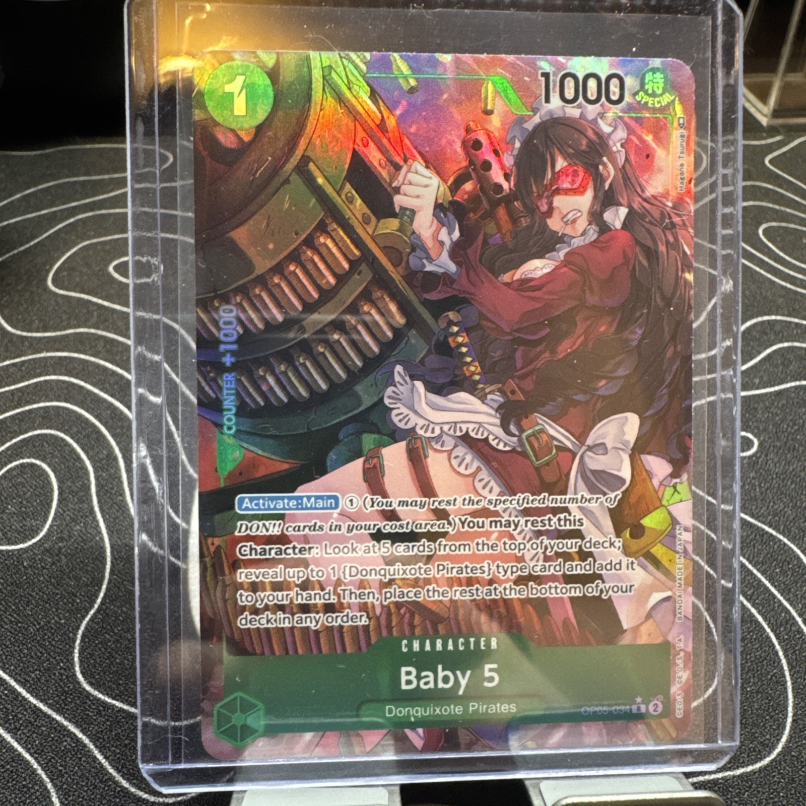 Baby 5 OP05-034 R Alt Art Awakening Of The New Era One Piece Card English