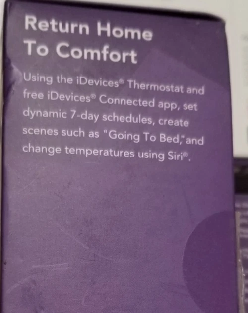 iDevices Wi-Fi Smart Thermostat w/ HomeKit / Alexa / Google Home - White - Image 3 of 3