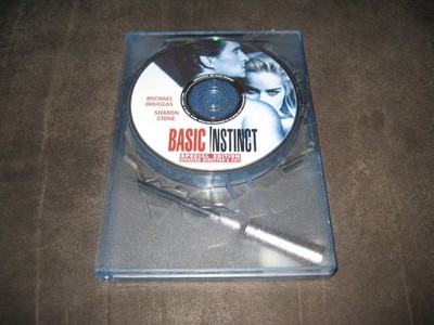 BASIC INSTINCT - SPECIAL EDITION - UNRATED DIRECTOR'S CUT (DVD 2001) GC - WS